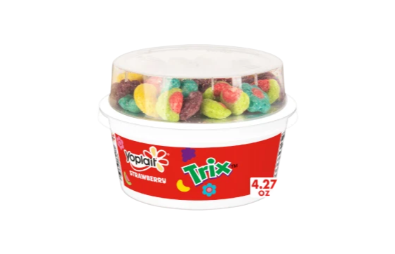 Trix Berry & Strawberry Kids Yogurt Cups Variety Pack