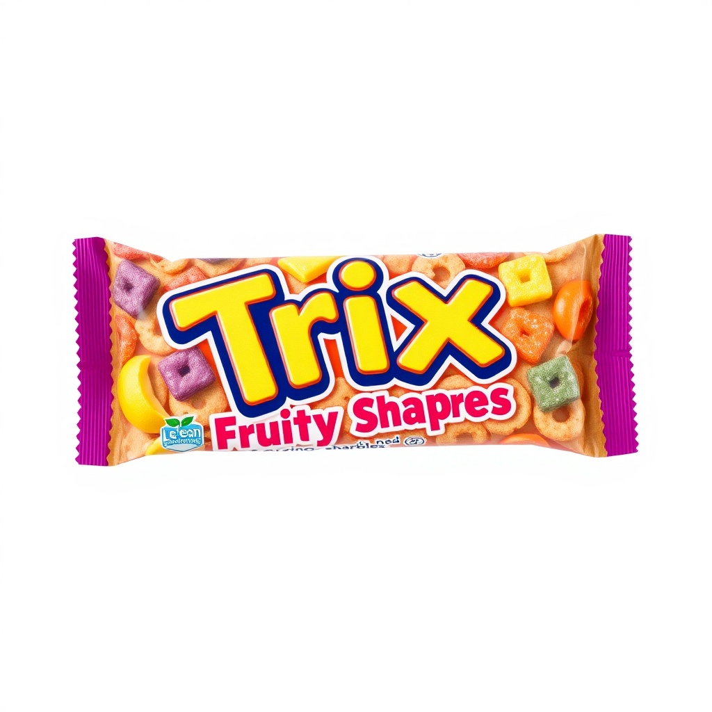 Trix Fruity Shapes Cereal Bar